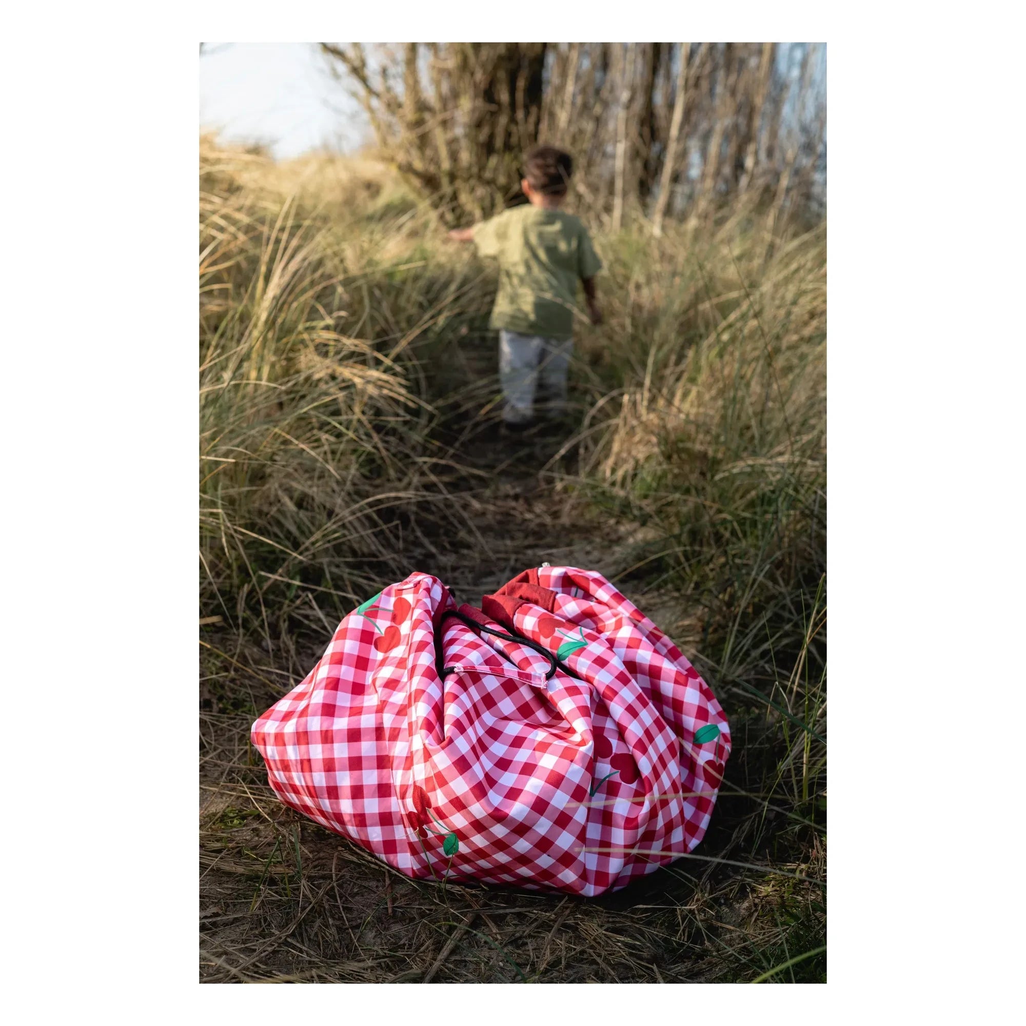 Play and Go - Noomad Outdoor Play Bag / Mat - Piknik | Kırmızı