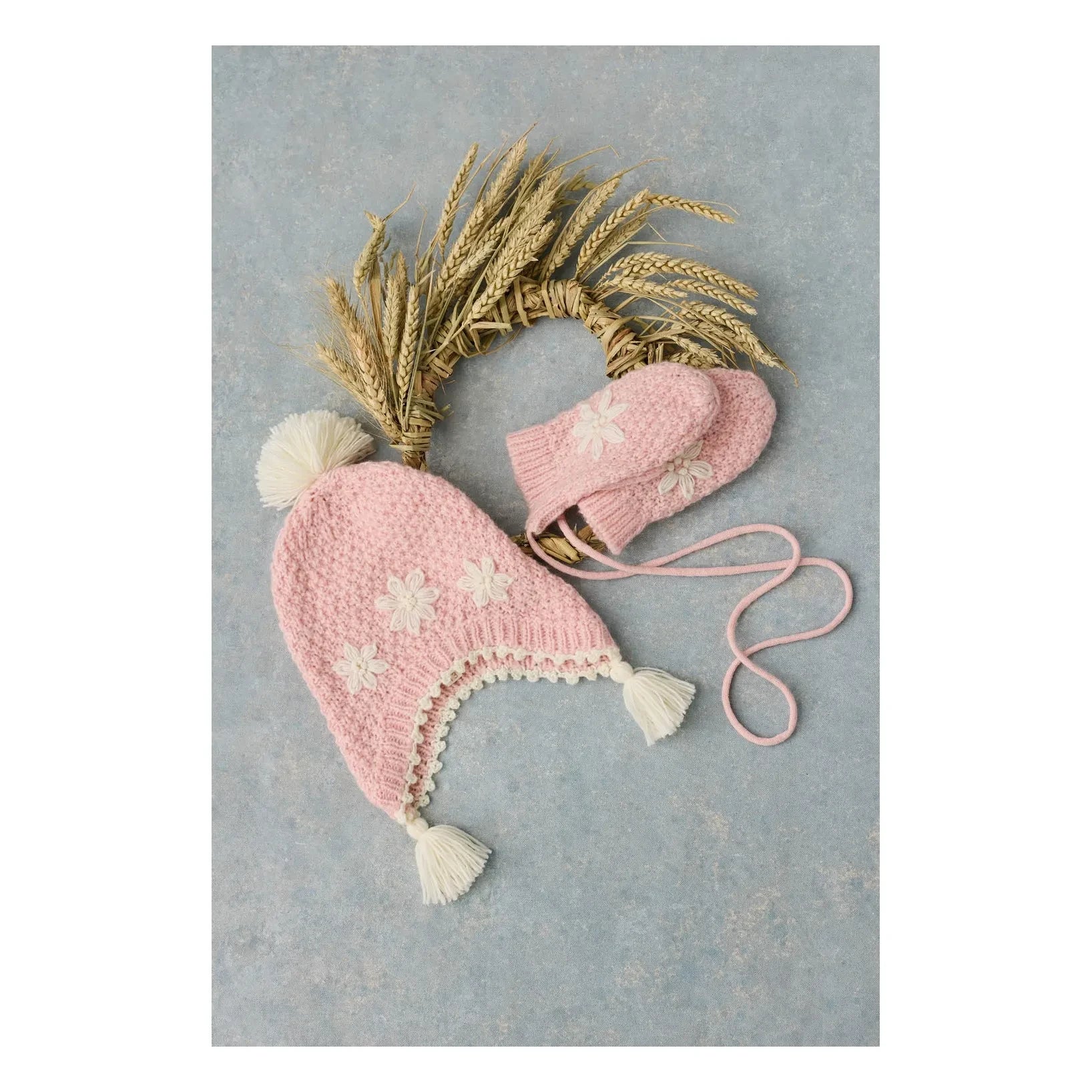 Louise Misha - Isolina bonnet | Pembe