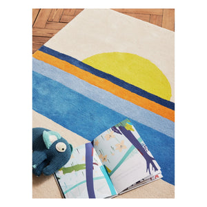 Bleuu-studio - Sunset Halı | Mavi