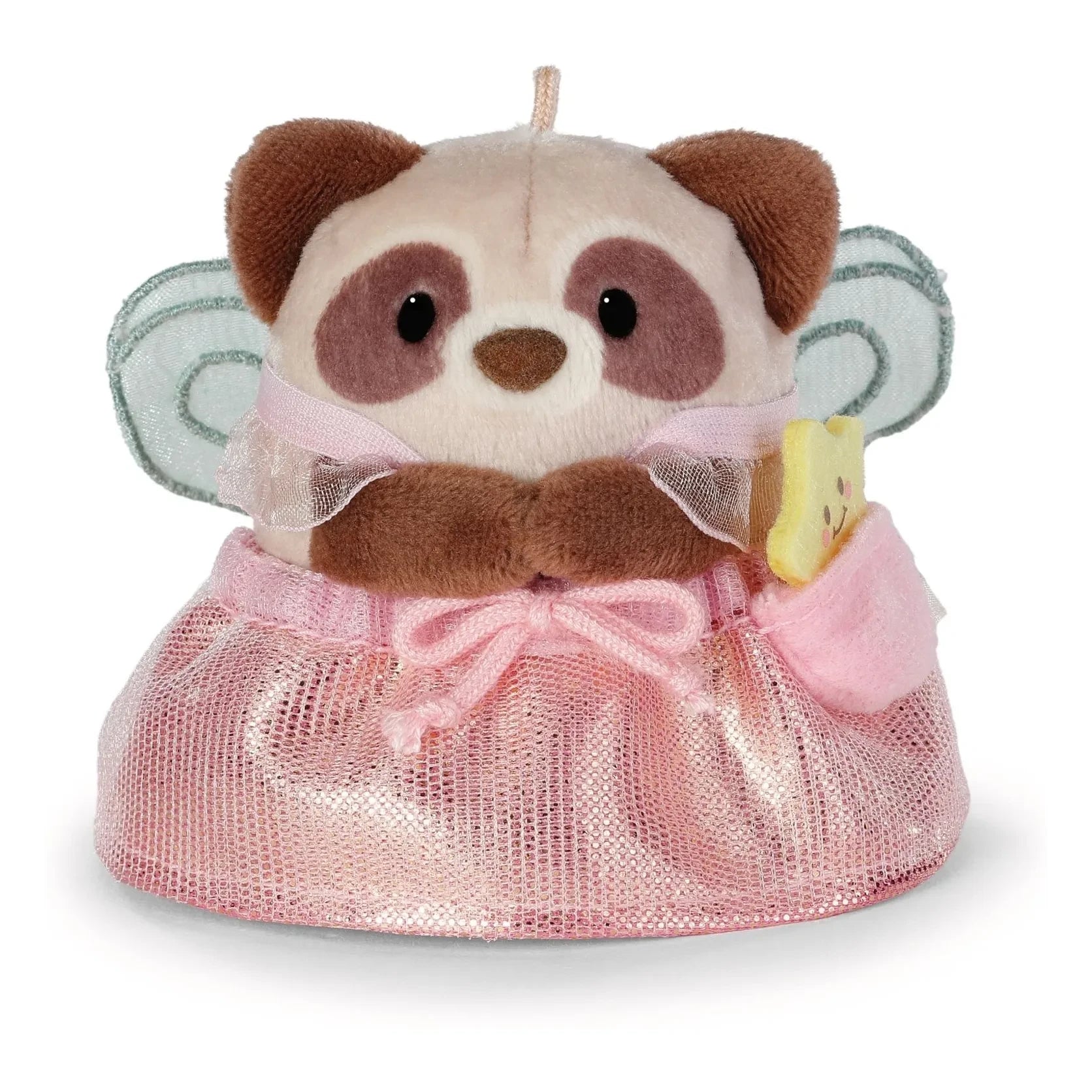 Nici - Rakuma Peri kılıklı Rakun peluş | Pembe