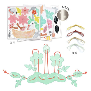 Djeco - DIY Kit - Renkli "Gaité" Takı Setleri