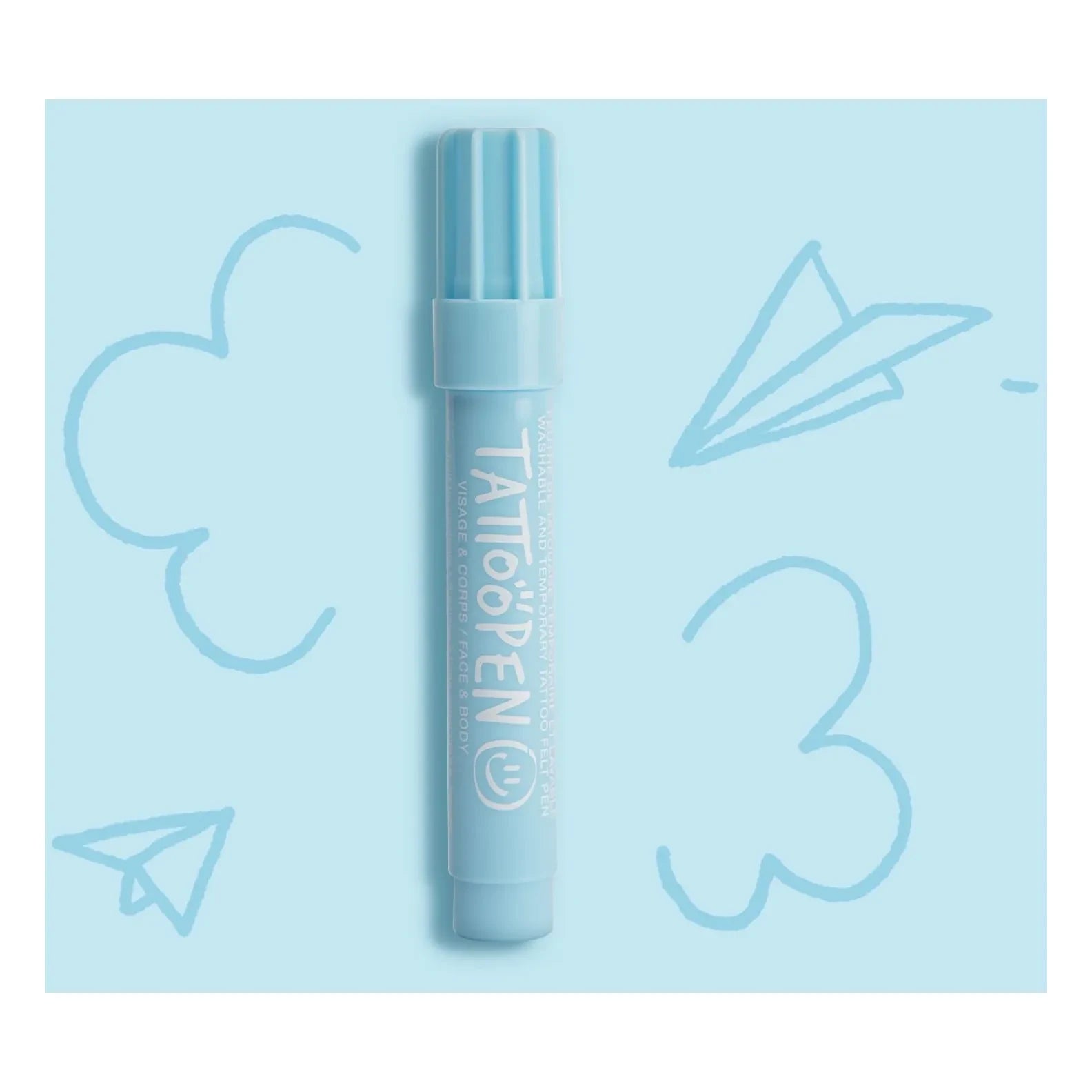 Nailmatic Kids - Dövme Kalemi | Açık Mavi