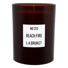 L:A BRUKET - Beach Fire kokulu mum - 260g | Renksiz