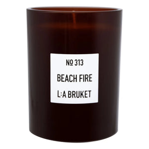 L:A BRUKET - Beach Fire kokulu mum - 260g | Renksiz