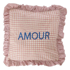 Rice - Amour yastık | Pembe