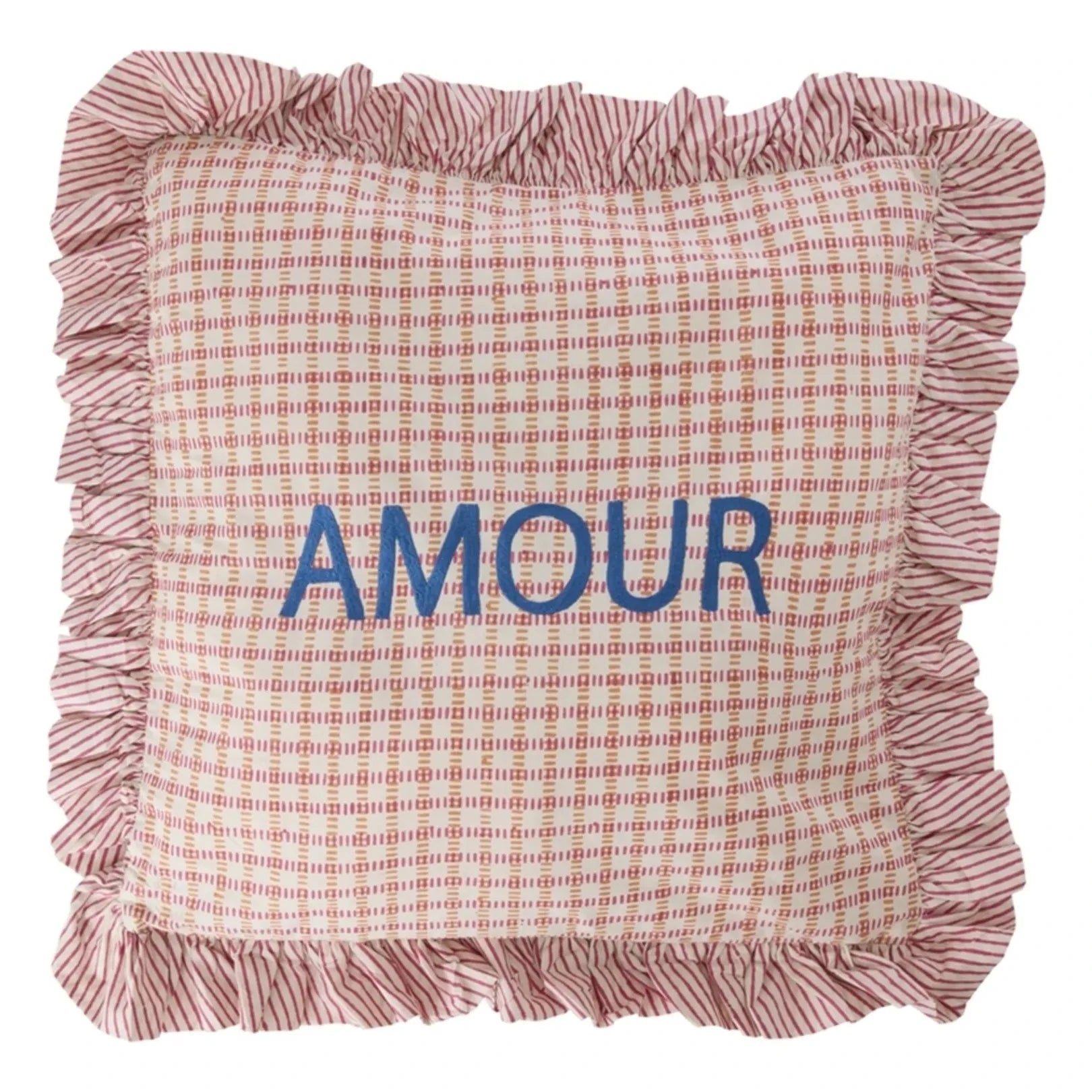 Rice - Amour yastık | Pembe