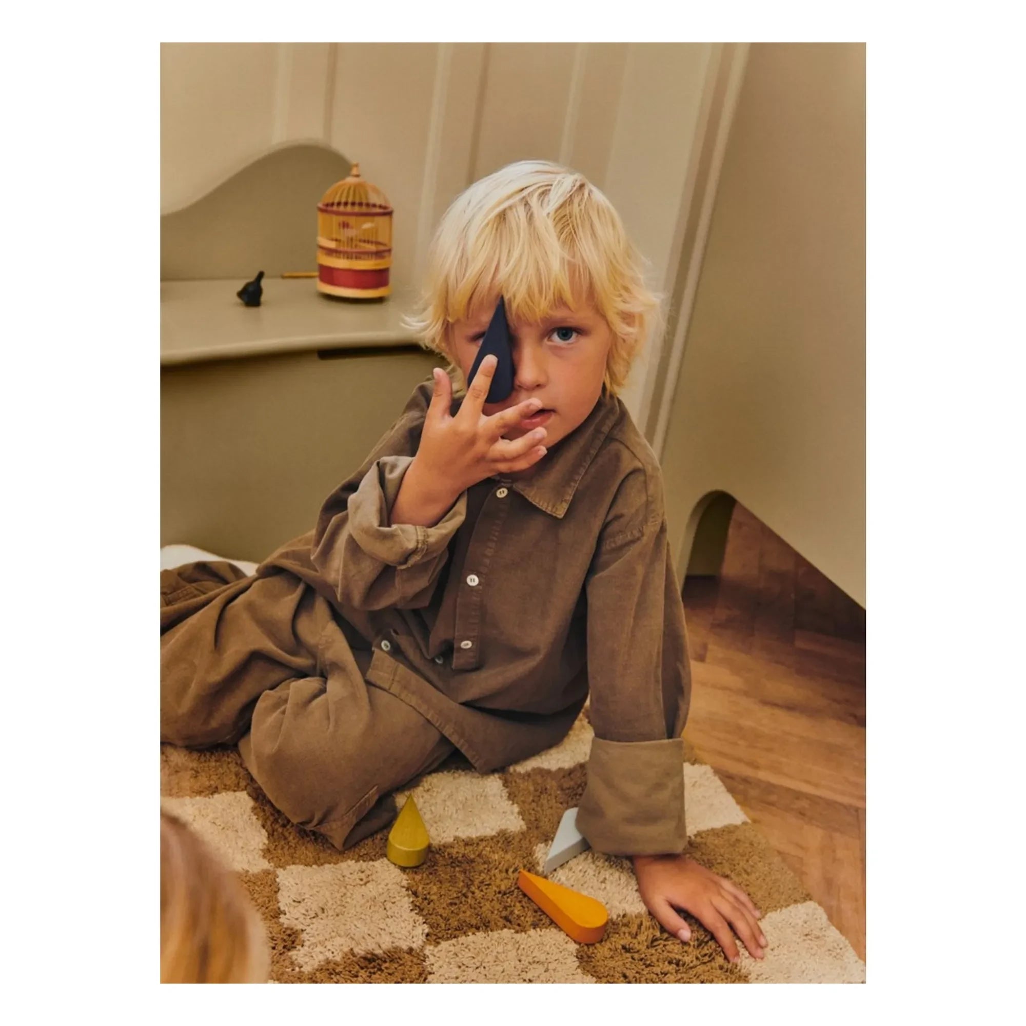 Ferm Living Kids - Mara halıları | Kahverengi
