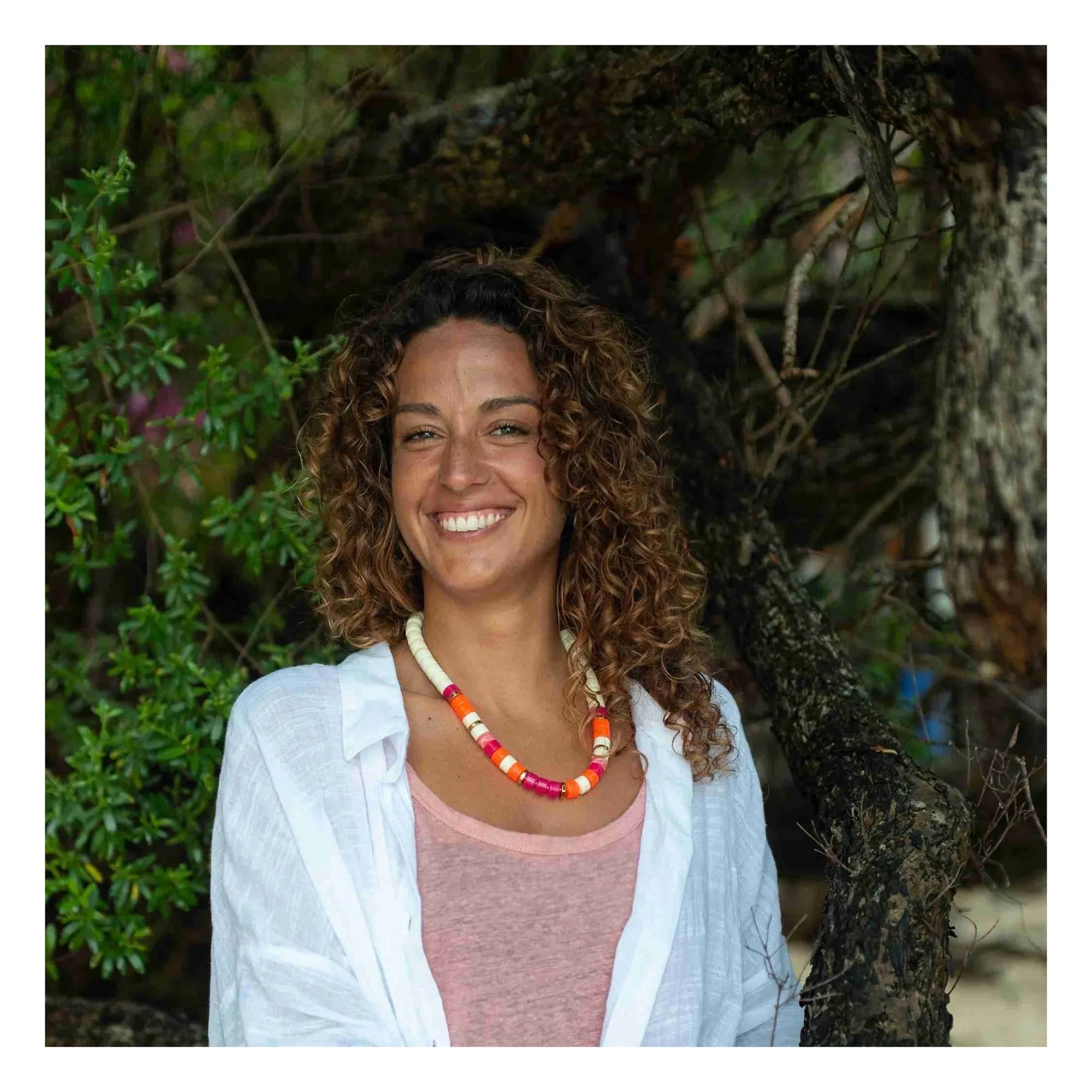 Parabaya - Praia Laranja Ivory kolye | Ivory