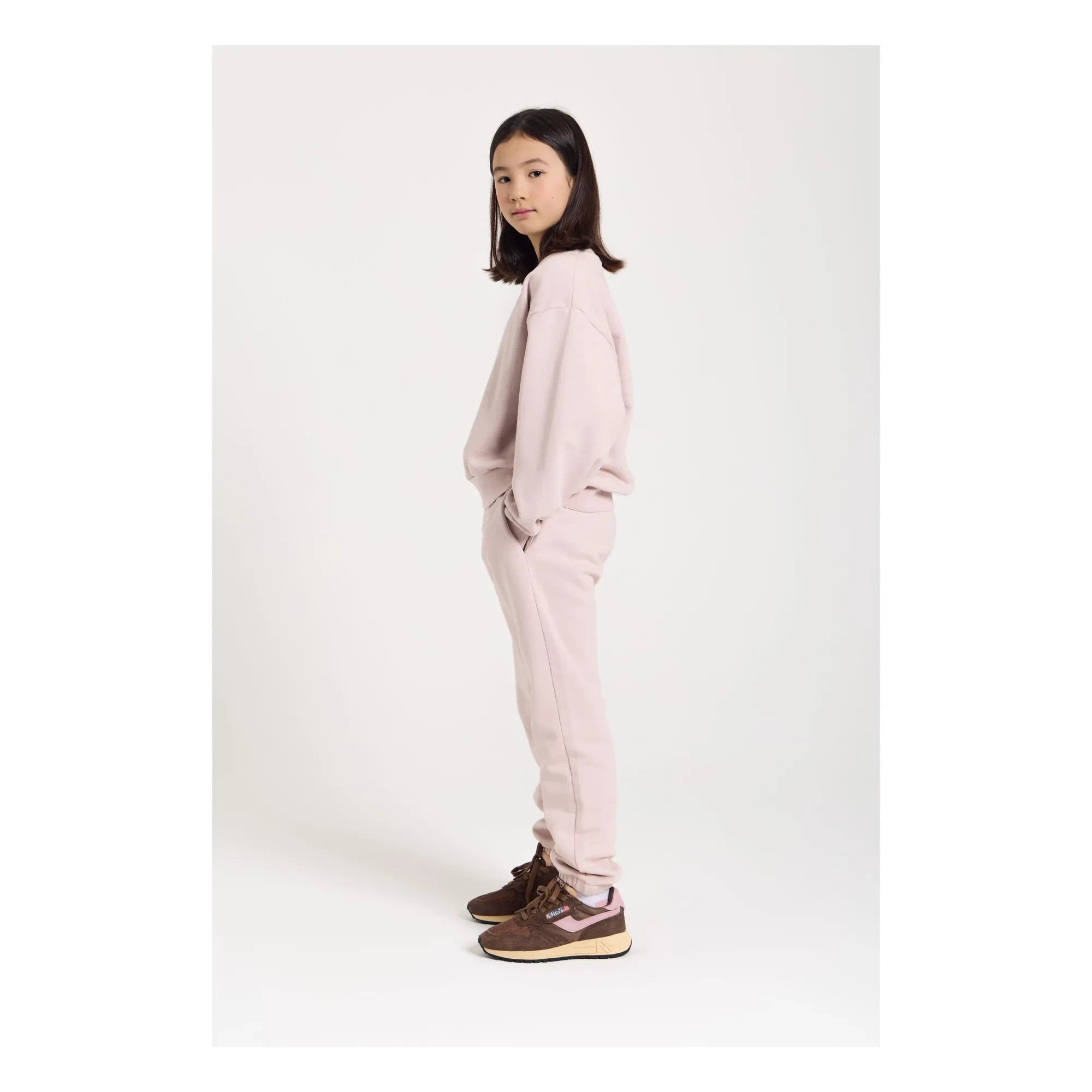 Smallable Kid - Kiwi Organik Pamuklu Jogger | Soluk Pembe