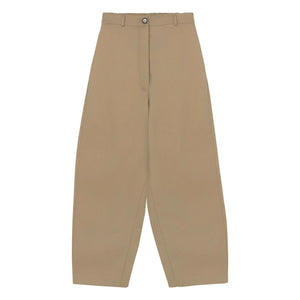 Cordera - Keten ve pamuk balon pantolon | Camel