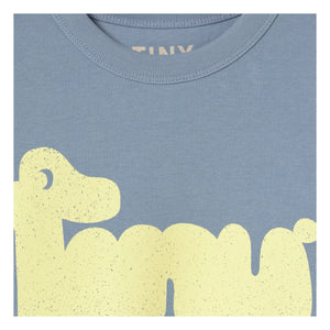 Tinycottons - Sweat Tiny Coton Bio | Gri mavi