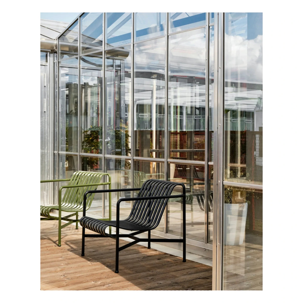 Hay - Palissade Lounge Chair Ronan ve Erwan Bouroullec Tarafından Tasarlandı | Kömür Grisi