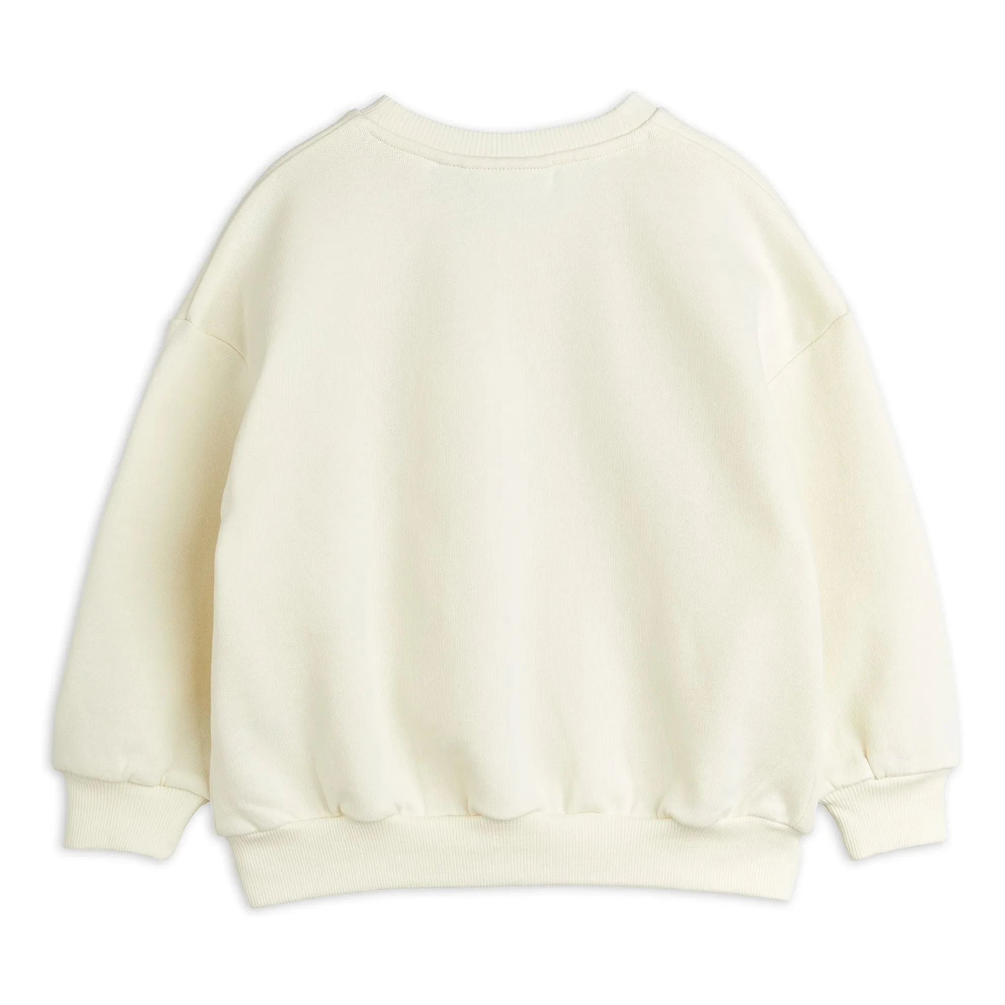 Mini Rodini - Mini Rodini Society organik pamuklu sweatshirt | Ecru