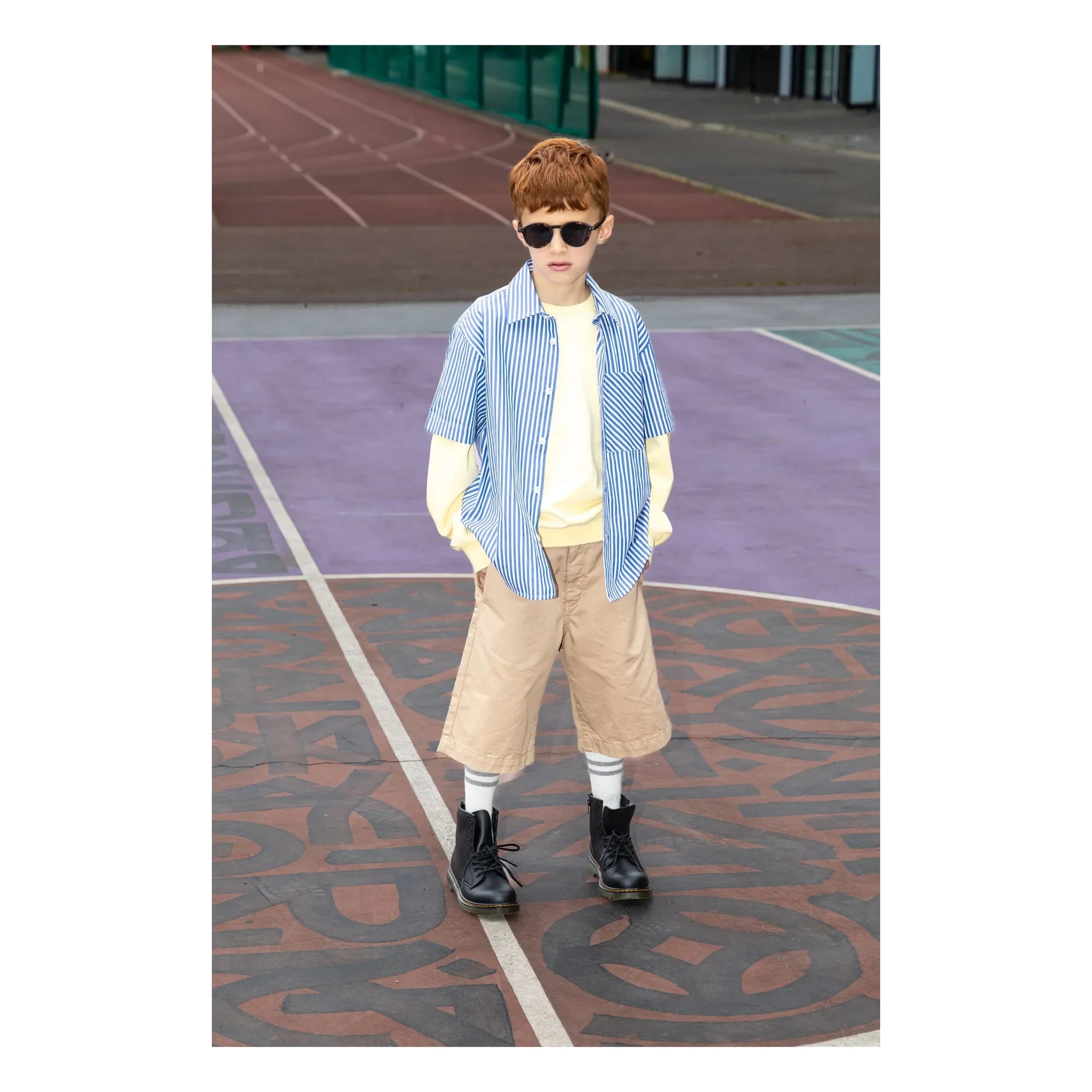 Finger in the nose - Oversize Blow Sweat Organik pamuk | Limon sarısı