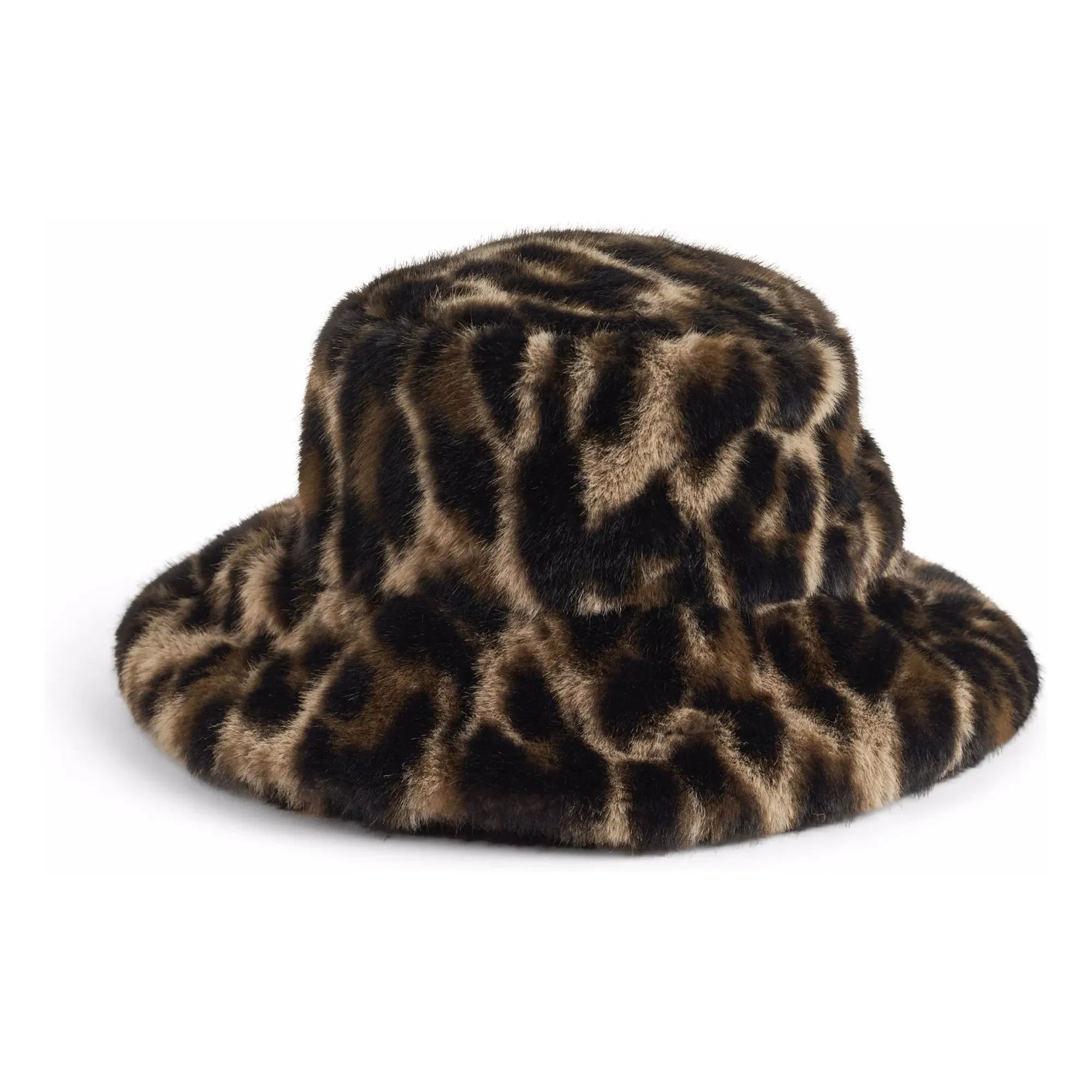 Molo - Bob Fur Kylie Leopar Geri Dönüştürülmüş Lifler | Kahverengi