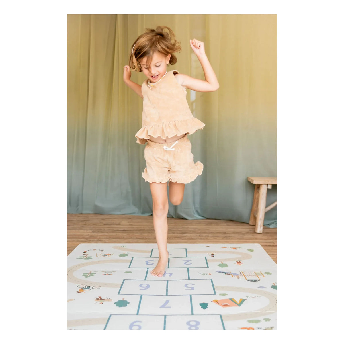 Play and Go - Tiloo modüler oyun matı - Marelle