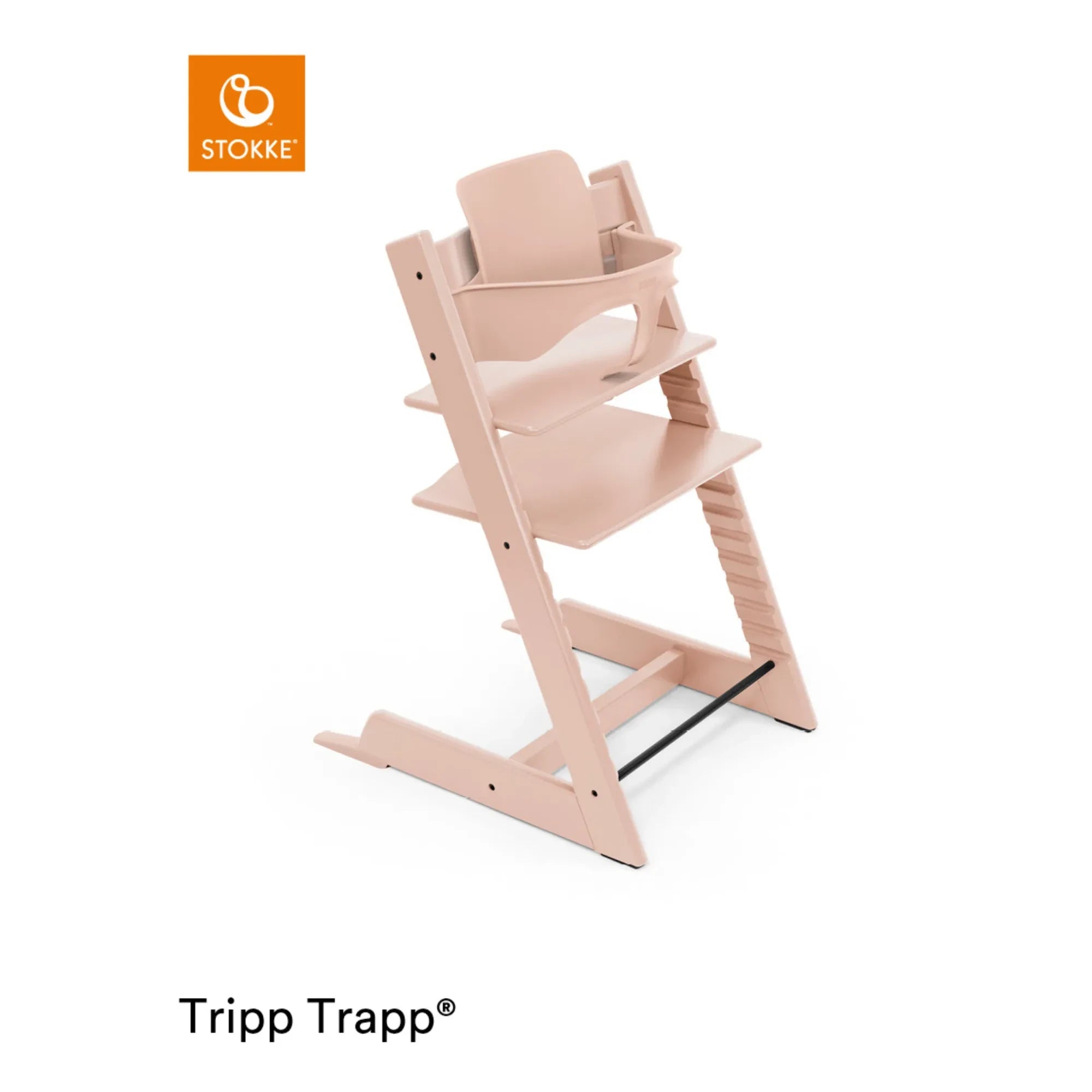 Stokke® - Tripp Trapp® Kayın Ağacı Mama Sandalyesi | Pembe