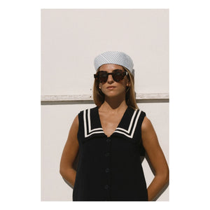 The Tiny Big Sister - Sailor Pamuklu Bluz | Lacivert