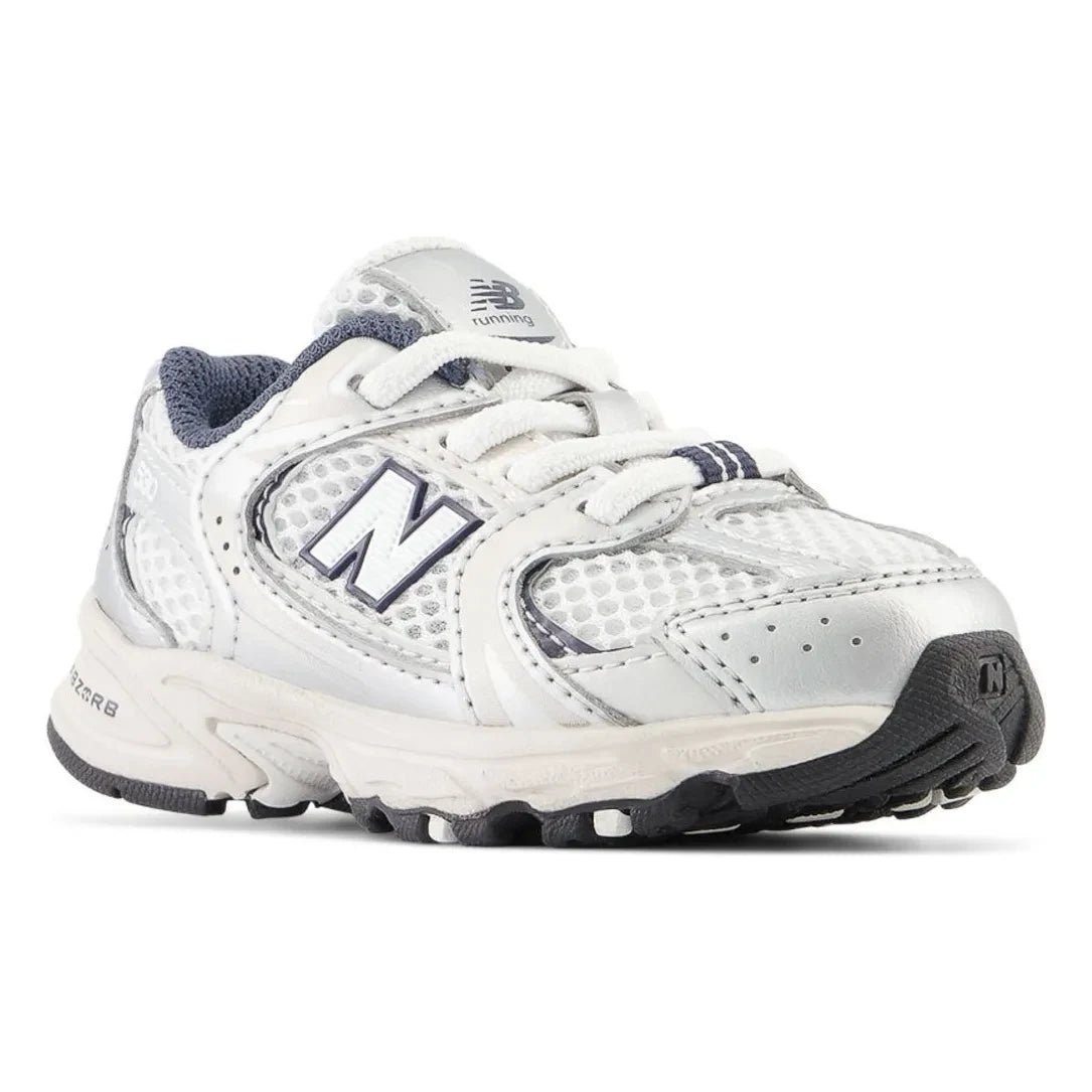New Balance - Lastikli Dantel Spor Ayakkabı 530 | Beyaz saten