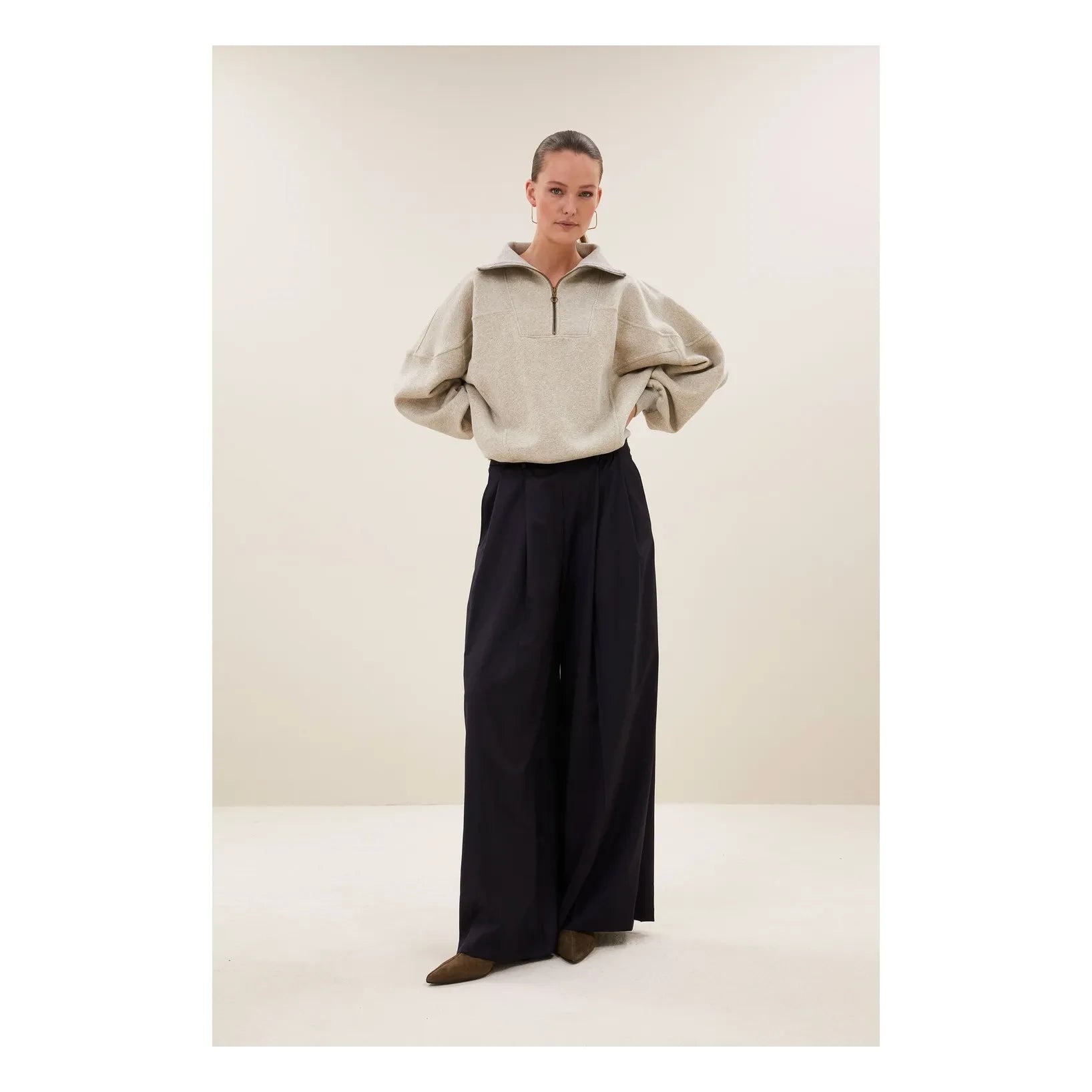 By Bar - Roos Pamuklu sweatshirt | Bej