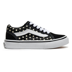 Vans - Old Skool Çiçek Desenli Bağcıklı Spor Ayakkabı | Siyah