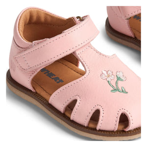 Wheat - Lowe Fleurs Deri Sandalet | Açık Pembe