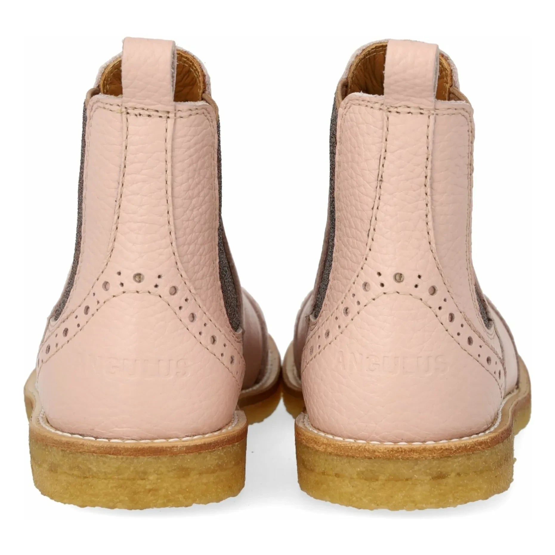 Angulus - Chelsea Brogue Botlar | Pembe