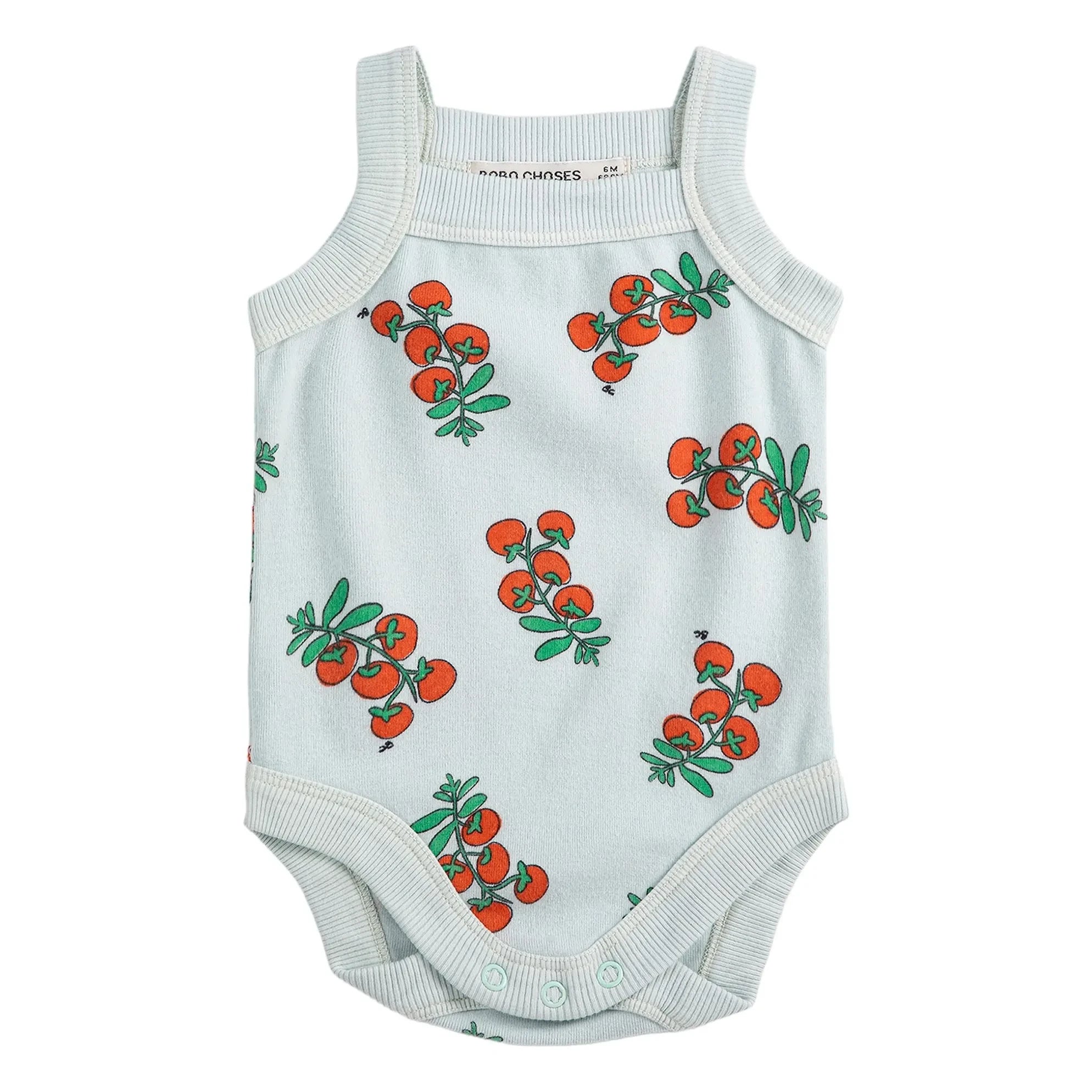 Bobo Choses - Body Tank Top Domates Organik Pamuk | Açık mavi
