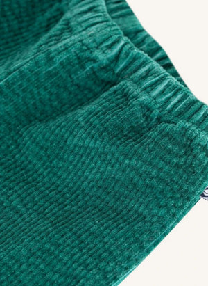 Petit Bateau - Organik Pamuk Kadife Pantolon | Yeşil