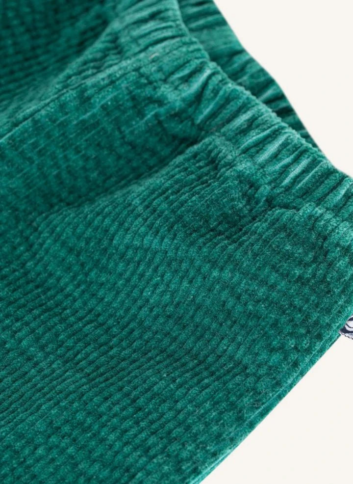 Petit Bateau - Organik Pamuk Kadife Pantolon | Yeşil