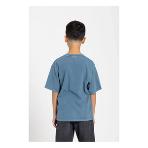 Hundred Pieces - Finn organik pamuklu T-shirt | Mavi