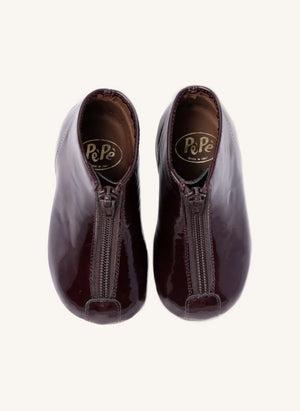 Pèpè - Burgundy Rugan Bilekte Botlar