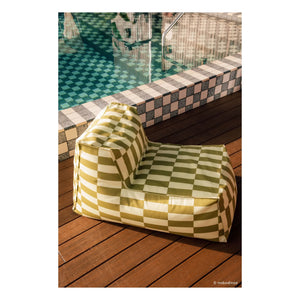 Nobodinoz - Matteo Tiles dış mekan uzun puf | Yeşil
