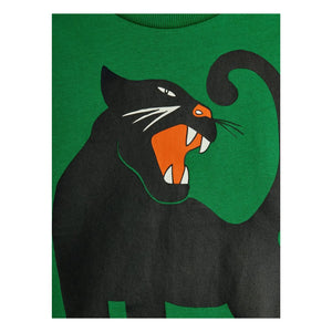 Mini Rodini - Panter organik pamuklu T-shirt | Yeşil