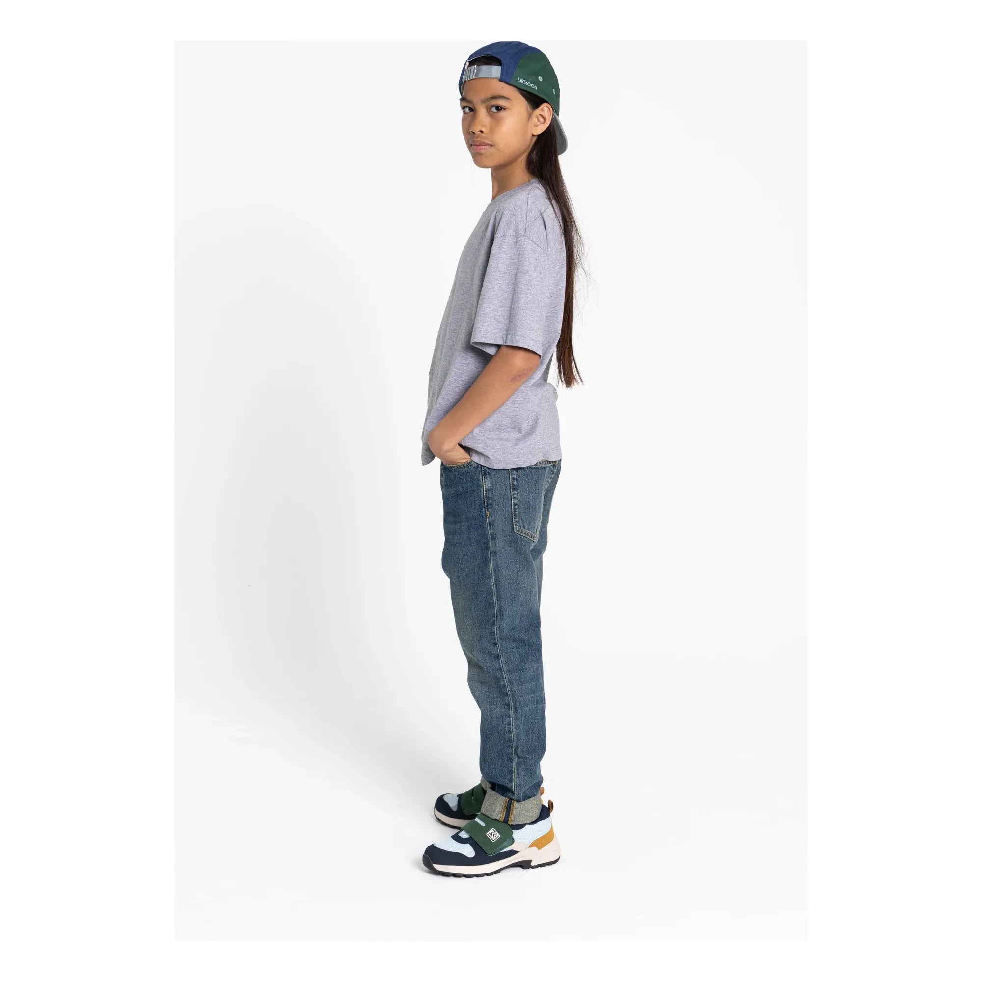 Smallable Kid - Nils Organik pamuklu T-shirt | Gri melanj