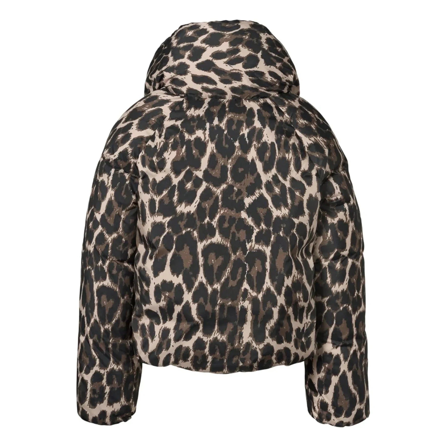 Molo - Heylee Leopar şişme mont | Kahverengi
