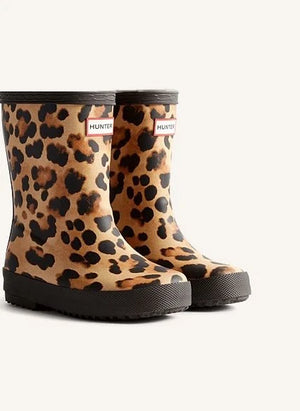 Hunter - First Leopard أحذية مطر | بني