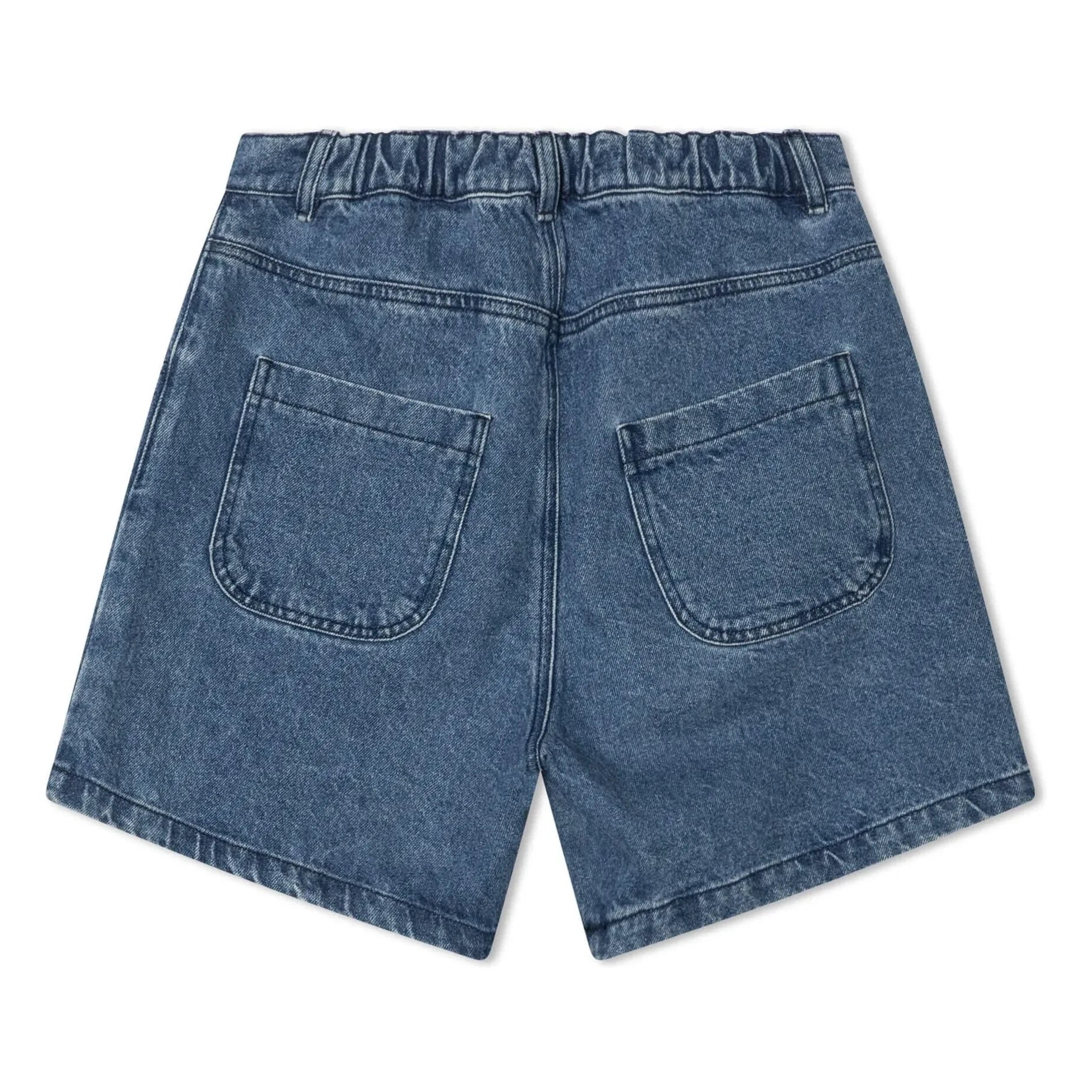 Matona - Denim Organik Pamuk Şort | Mavi