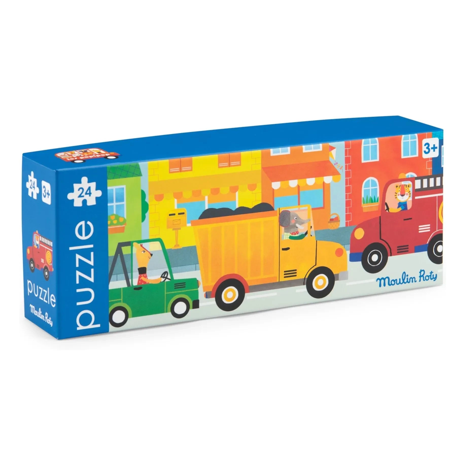 Moulin Roty - Araç Bulmacası - 24 Parça