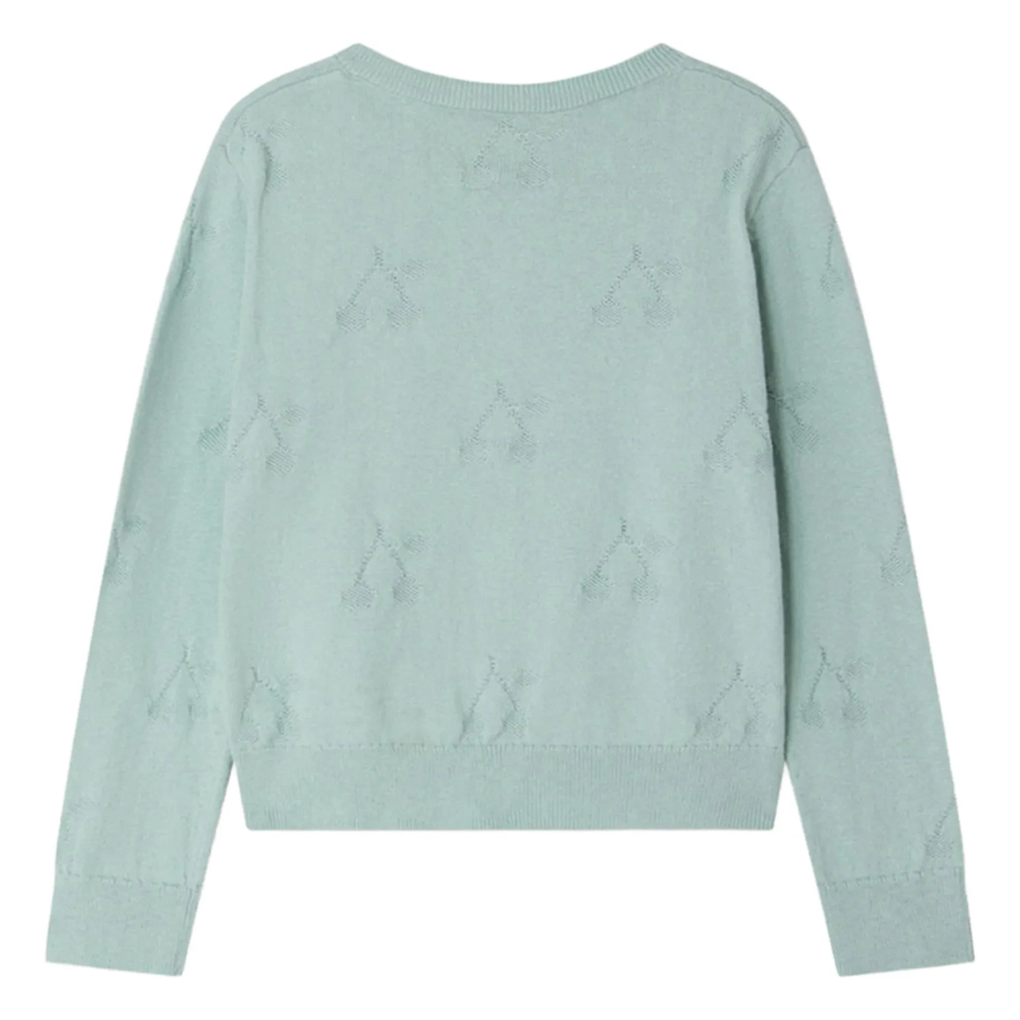 Bonpoint - Cardigan Pointelle Lysia Organik Pamuk | Celadon