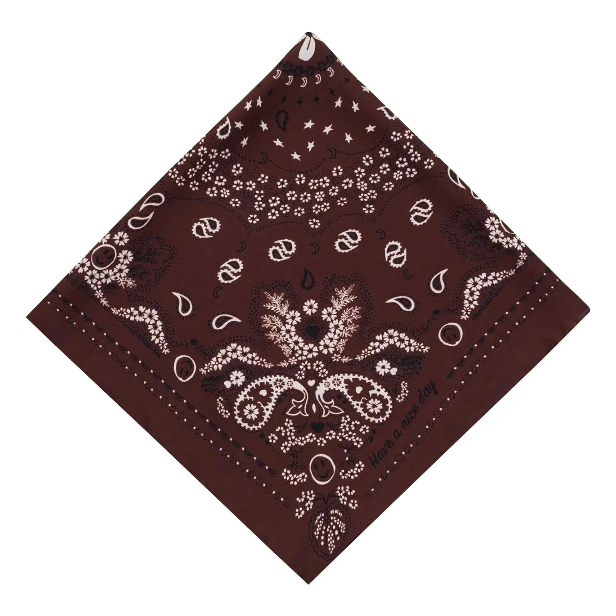 Call it by your name - Küçük İpek Bandana | Kahverengi