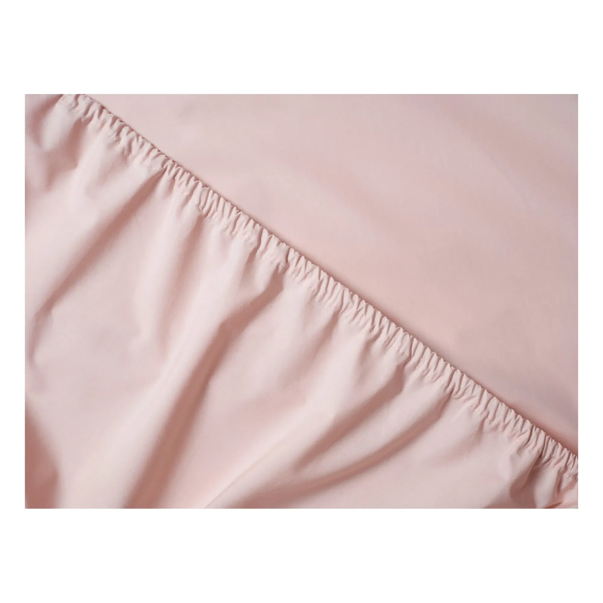 Suite 702 - Organik Percale Lastikli Çarşaf | Blush
