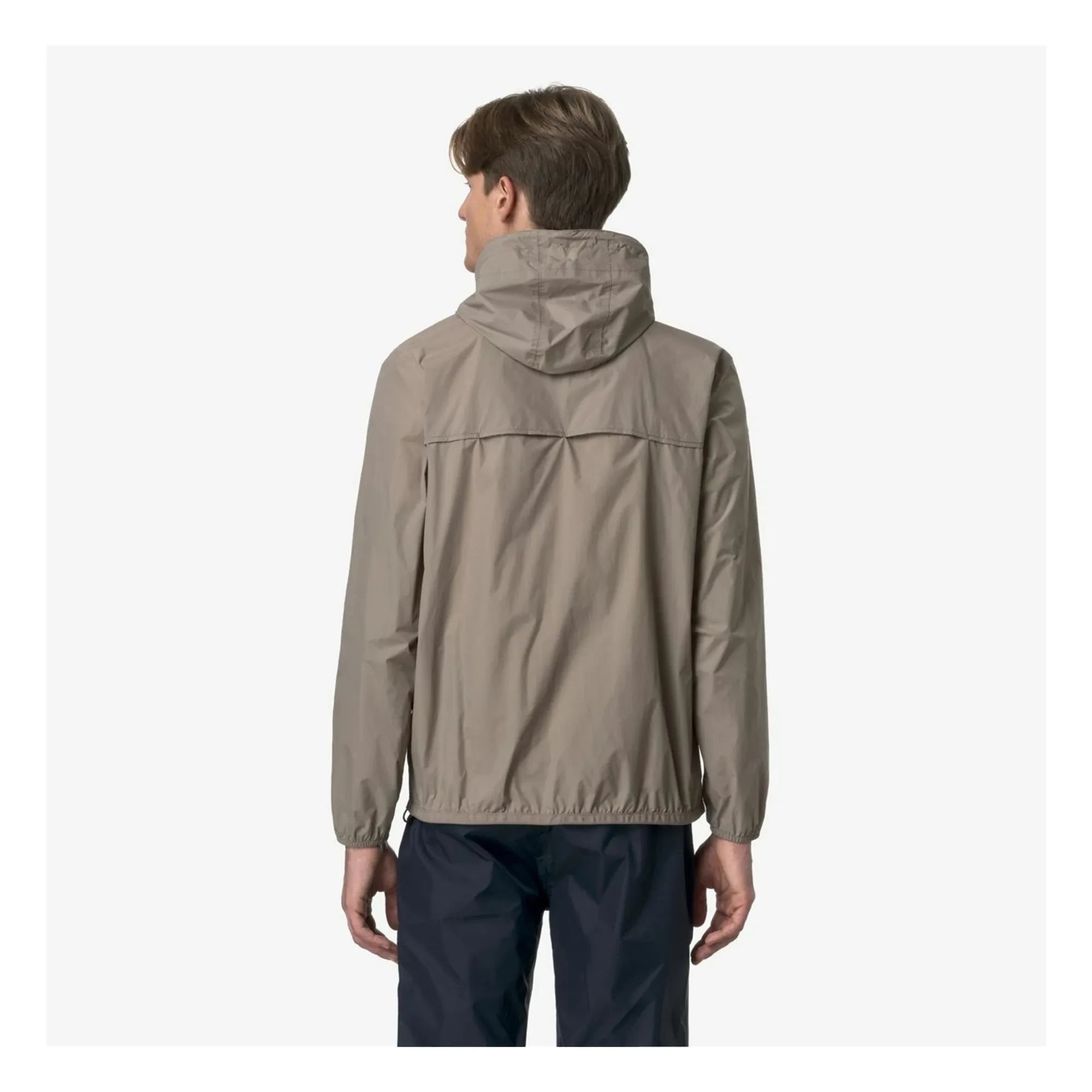 K-way - Windbreaker Le Vrai 4.0 Claude Ripstop Geri Dönüştürülmüş Lifler | Kahverengi vizon