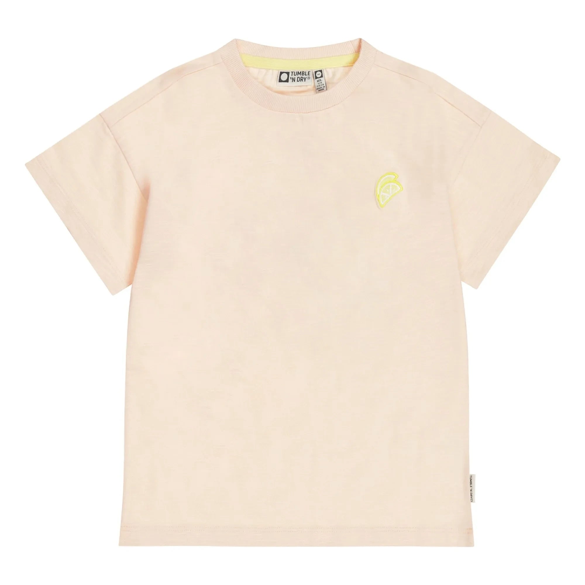 Tumble N'Dry - Oversize Tişört Lemons Organik pamuk | Şeftali
