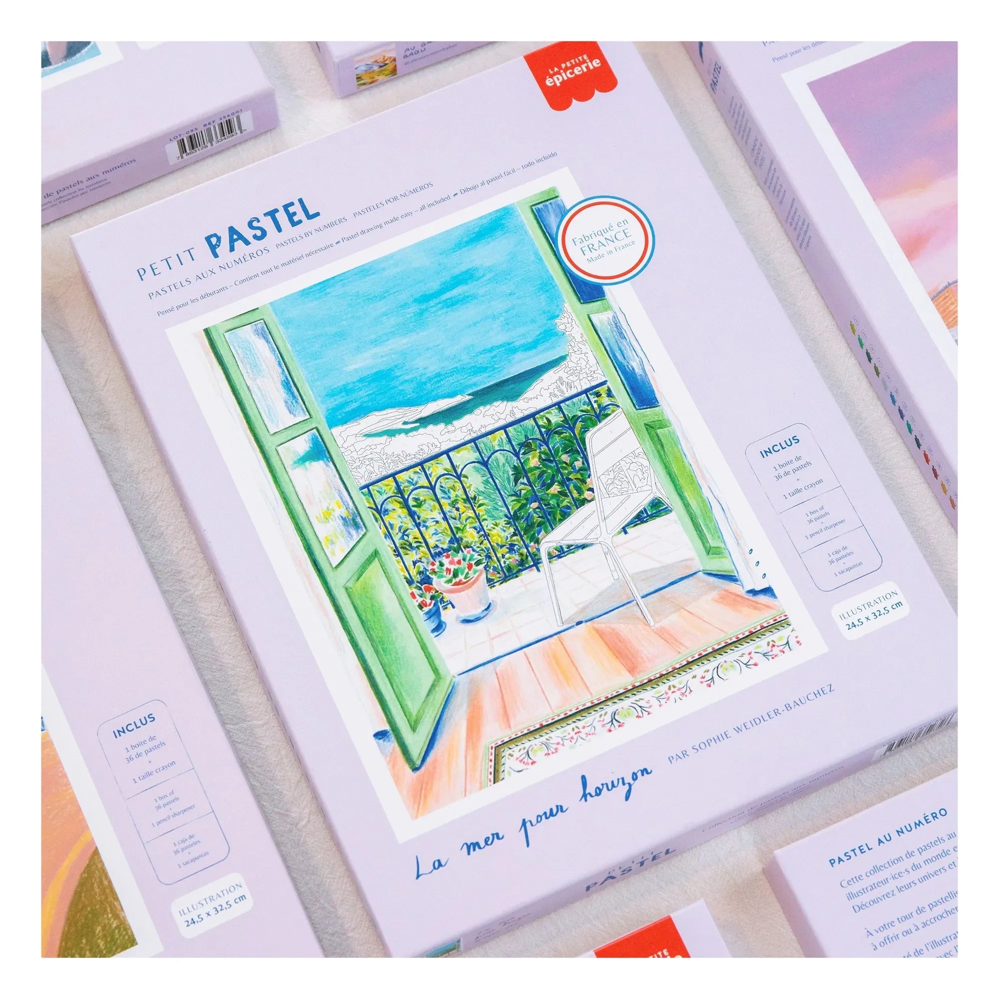 La Petite Épicerie - Numaralara Göre Pastel Seti - La Mer pour Horizon