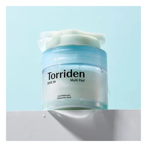 TORRIDEN - Hiyalüronik asitli tonikleyici ve yatıştırıcı pedler Dive In - 80 ped