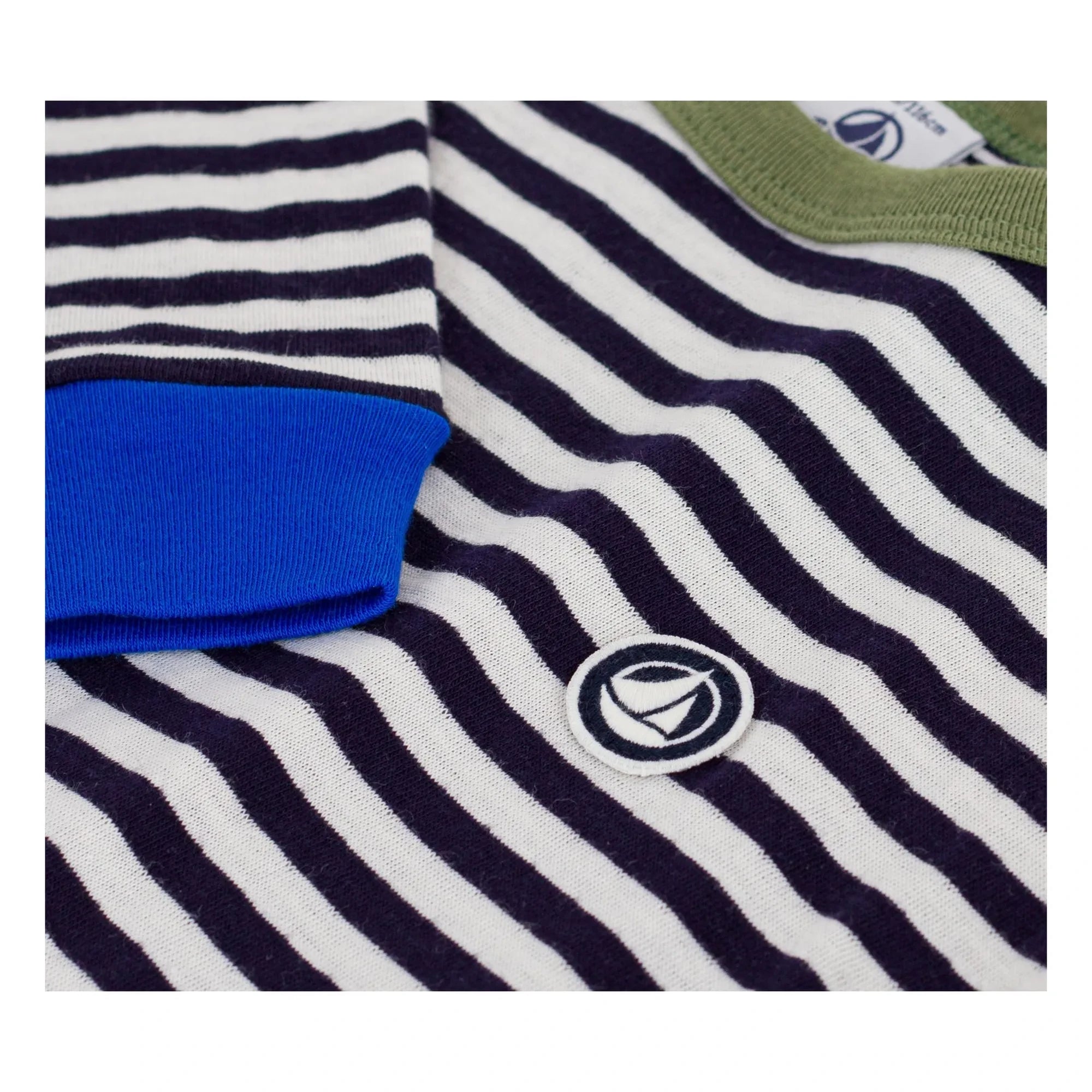 Petit Bateau - Çizgili Tişört | Mavi