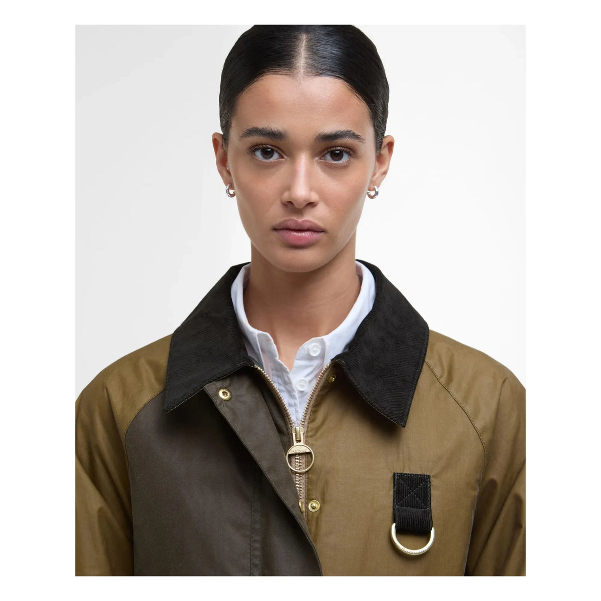 Barbour - Alma Cirée Ceket | Haki