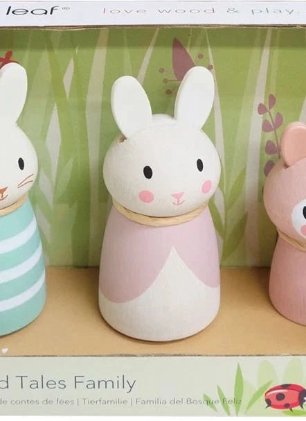 Tender Leaf Toys - عائلة الأرانب
