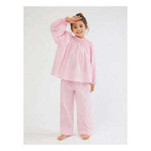 Folkloore - Ekose Pijama - Çocuk Koleksiyonu | Pembe